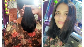 How to make U hair cut // easy hair cutting //#video 🤗