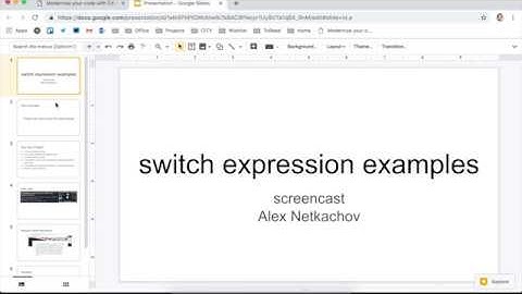 C#8 switch statement