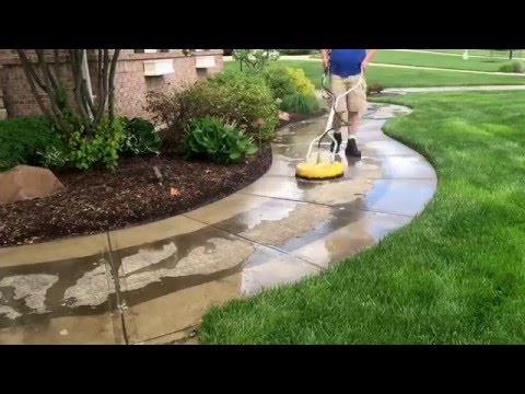 Sidewalk Cleaning Cincinnati Time Lapse