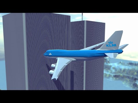 HUGE PLANE BRUTALLY CRASHES INTO TOWER!!!                                               (CLICKBAIT)