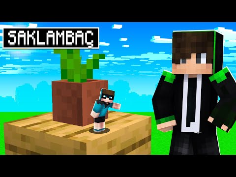 KAAN VE EFE BÜYÜK VS KÜÇÜK SAKLAMBAÇ😱 -Minecraft