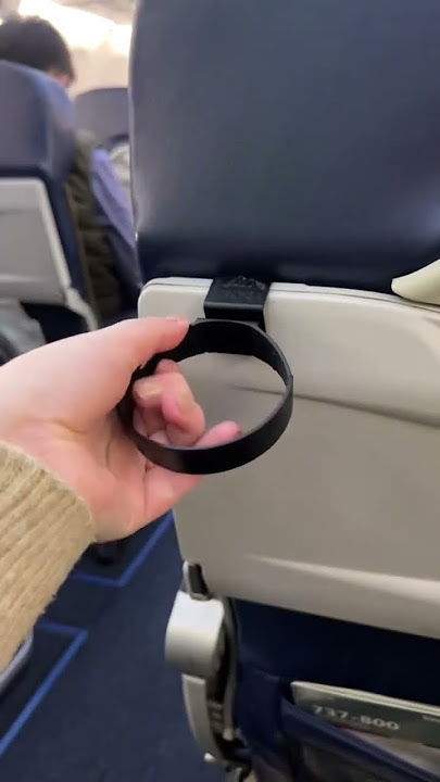 Travel gadget you need!✈️☕️ airplane cup holder #airplane #fly #flying  #travel #travelfinds # 