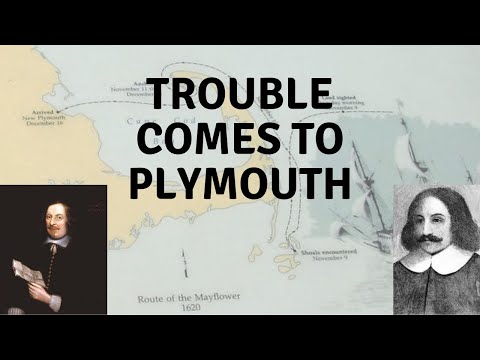 The Plymouth Colony Gets Trouble From England