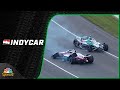 Tom Blomqvist spins in Turn 1, collects Marcus Ericsson at 108th Indy 500 start | Motorsports on NBC