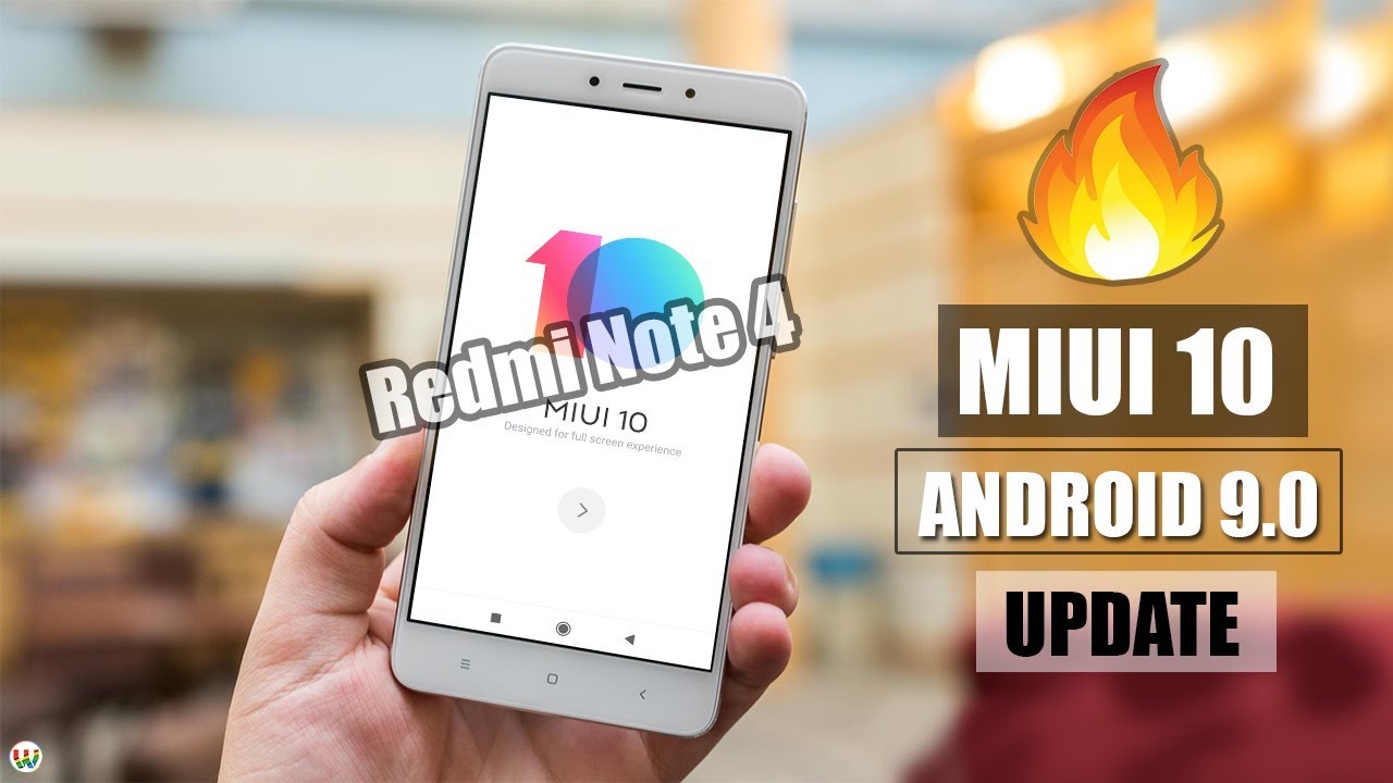 How To Install Global MIUI 10 Android Pie Beta ROM On Redmi Note 4 ...