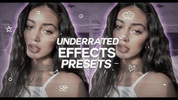 UNDERRATED EFFECTS QR CODES VIDEOSTAR FREE AND PAID PRESETS // Mad Edits