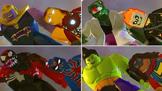 ตัวละครล้างแค้นตัวใหญ่ทั้งหมด Hulk Smash Loki ใน LEGO Marvel Super Heroes 2
