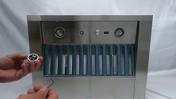 How to Replace BEST UP26M Range Hood Light Bulb and Switch Knobs 1