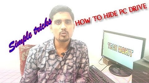 How to Hide Hard Disk Partition in Computer Hard Drive ko hide kaise karte hai in hindi