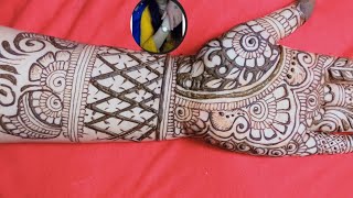 मेंहदीडीजाईन || Front Hand Easy And Stylish Bridal Mehndi Design || Mehndi Lagane Ka Tarika ||