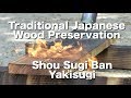 Shou Sugi Ban/Yakisugi Traditional Japanese Way To Preserve Wood With Fire - Garden Shed Build