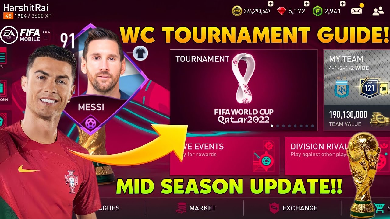 FIFA Mobile 22 Mid-Season Update Arrives with the World Cup Mode