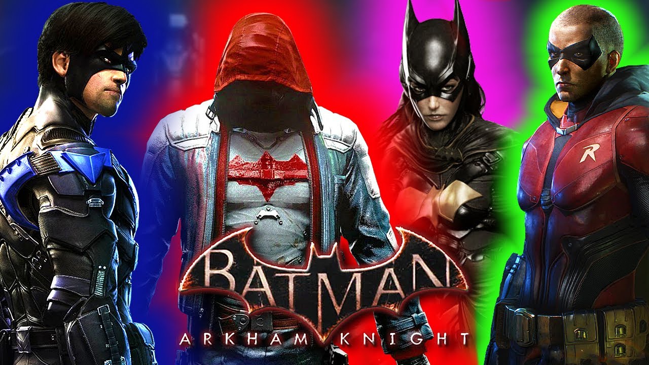 Arkham Epidsodes - Red Hood, Nightwing, Robin, Batgirl - Knights of Gotham  - YouTube