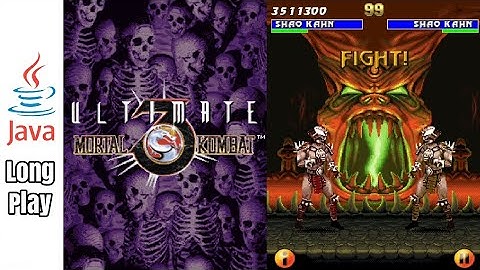 Ultimate Mortal Kombat 3 - Java Game (Arcade) Shao Kahn