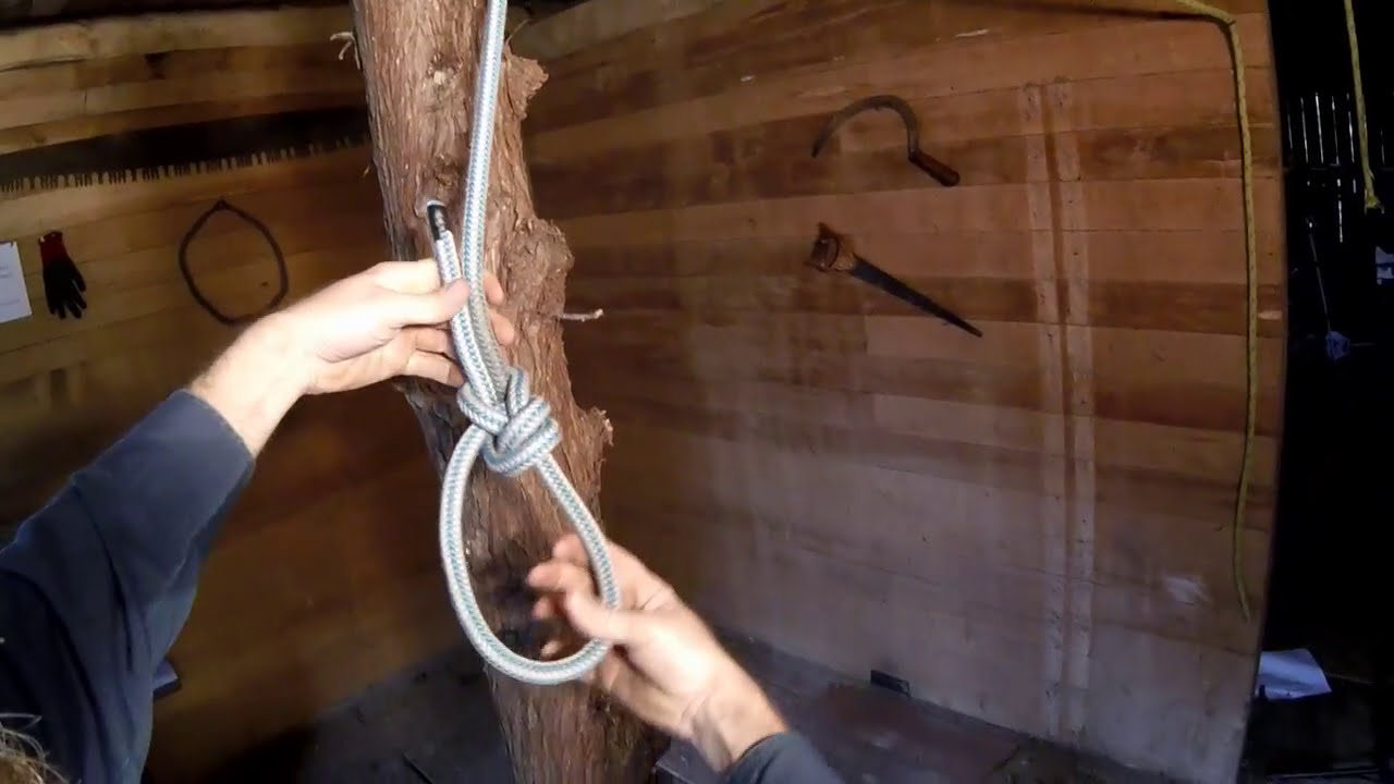 Yosemite Finish for the Bowline & Running Bowline Arborist Knots