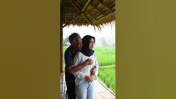 dingin banget dan agak sedikit takut #keindahanalam #sawah #shorts #gadisdesa