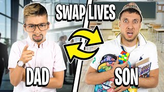 10 Year Old Son and Dad SWAP LIVE'S for a DAY! | The Royalty Family screenshot 3