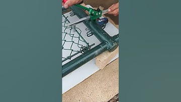 How to Install Corrugated Guardrail Mesh Easily - Good tools and machinery make work easy