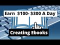 Earn  $100- $300 A Day Creating Ebooks With Sqribble Beginner Friendly