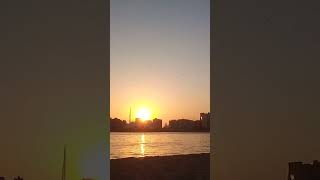 Sunset at Dubai Festival City