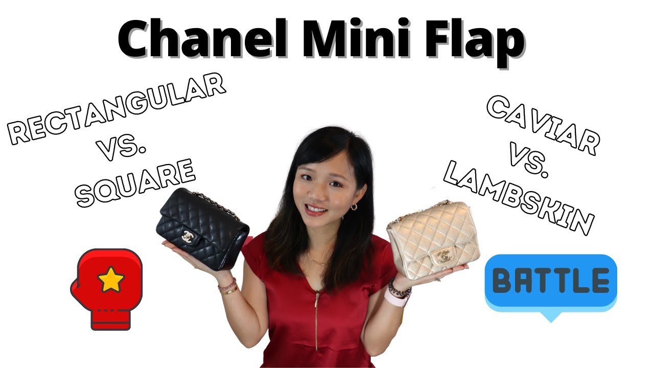 HANDBAG REVIEW, Chanel Classic Square Mini vs. Chanel Reissue Mini