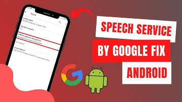 Stop Speech Services by Google Downloading English (US) - Update Waiting for Network Connection !