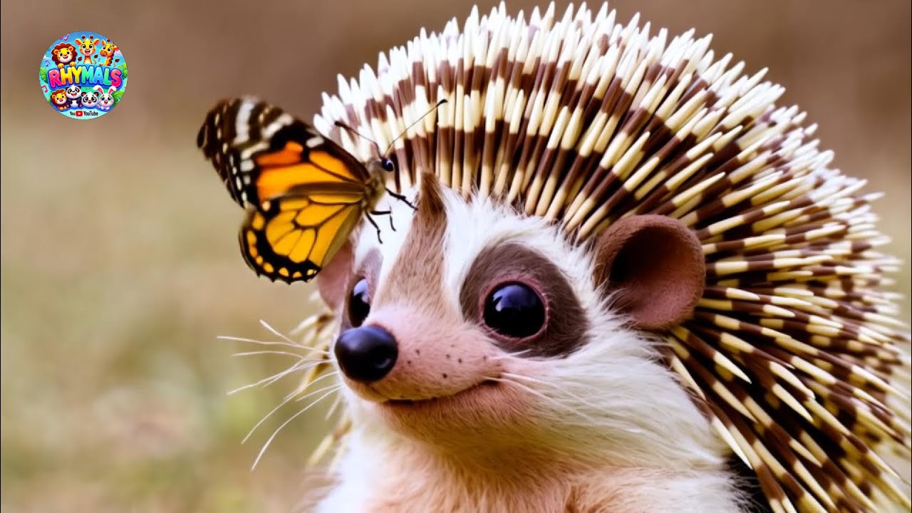Prickly Pete, the Hedgehog Sweet | Cute Hedgehog Song for Kids | Rhymals