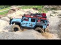 MJX H8H, riding around the village 😎🤠 #automobile #mjx #monster #offroad #village #4wd #rccar #car