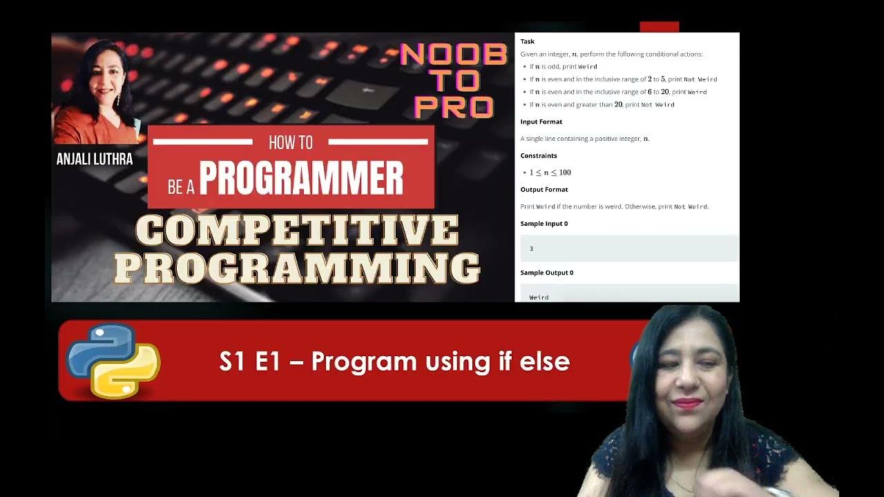 Competitive Programming Practice in Python, S1 E1 - YouTube