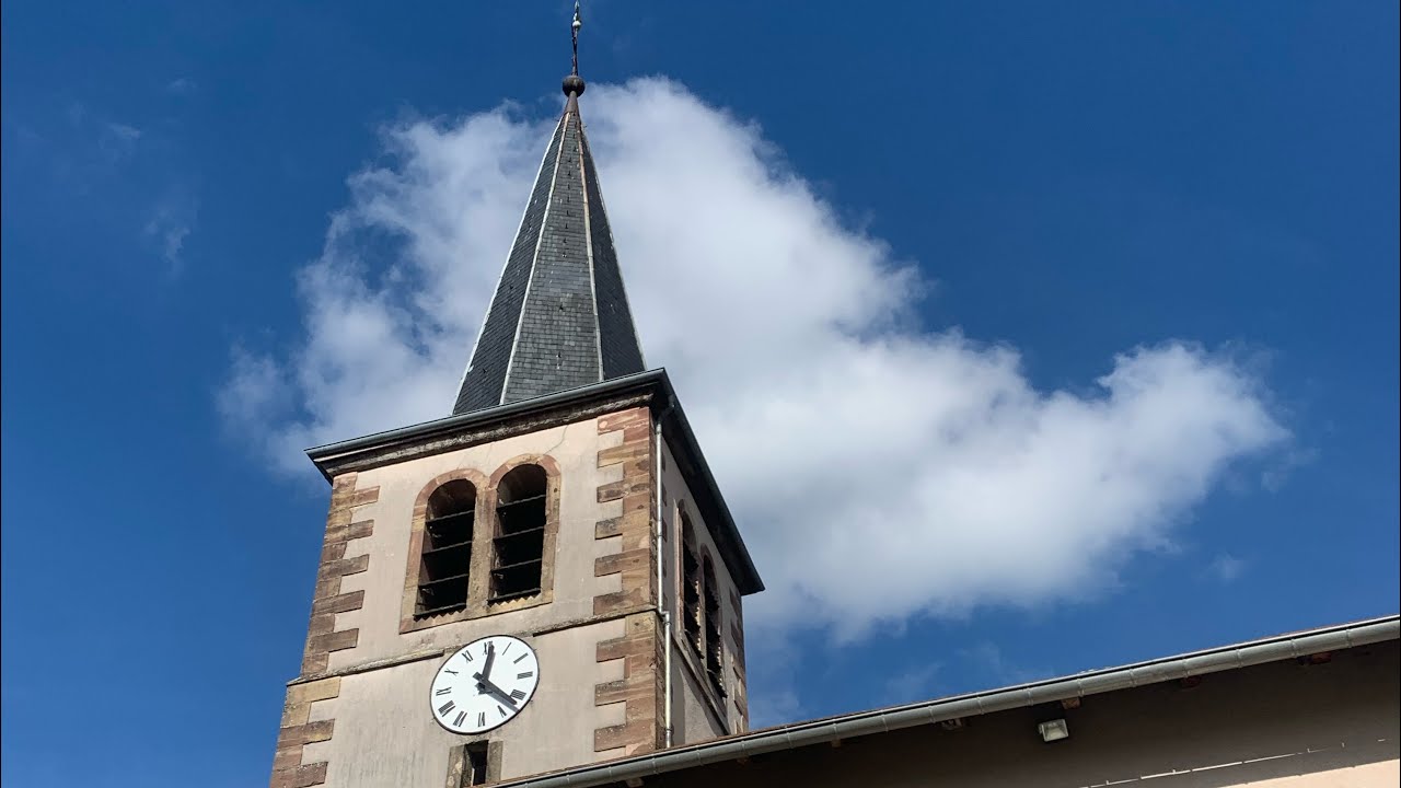 Plénum des cloches de l’église de Roville-aux-Chênes (88700).