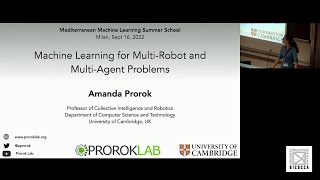 Celebrity 2022.16 Robotics and multi agent - Amanda Prorok Profile