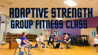 A Peek Into Our Adaptive Strength Class at the YMCA (not choreographed, rehearsed or edited)