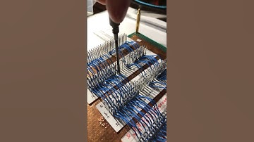 Magic-1 TTL computer: Bus Cards - wire wrap #diy #electronics #wire