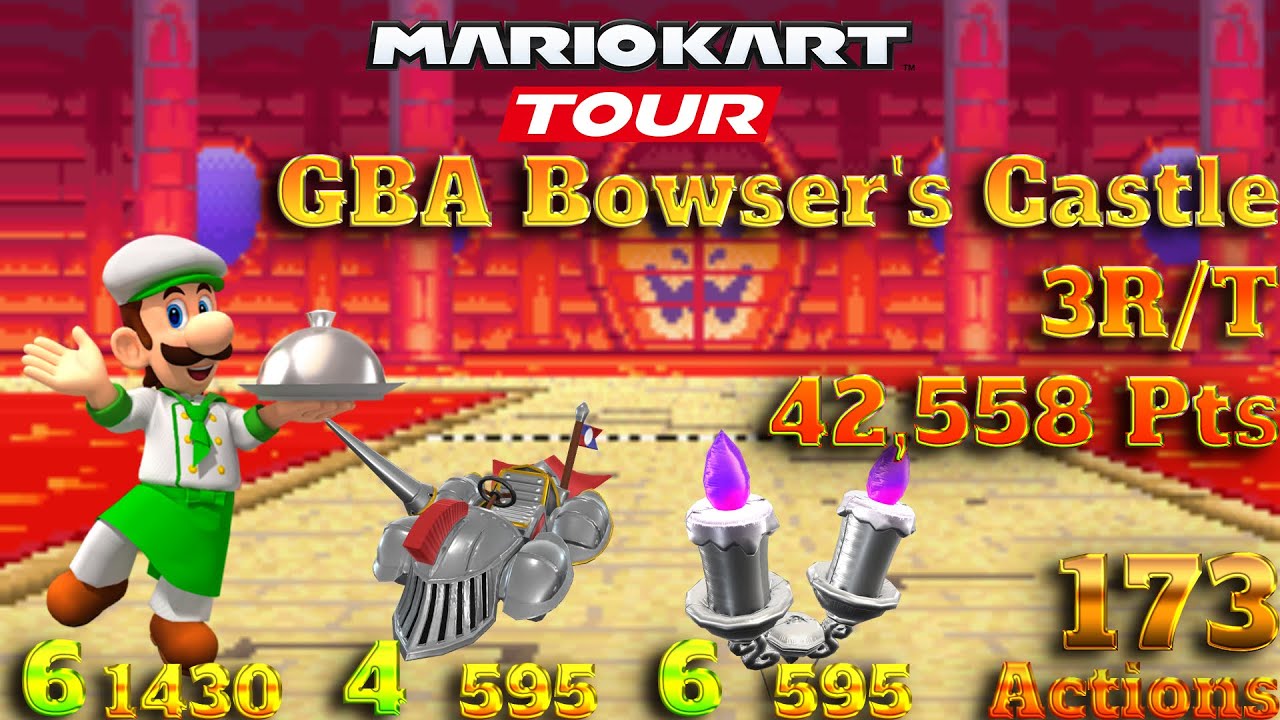 Mario Kart Tour on X: The Sundae Tour is wrapping up in #MarioKartTour.  Next up is the Bowser Tour, featuring the course GBA Bowser's Castle 3! Get  ready for maximum danger in