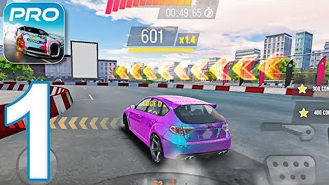 Drift Max Pro Car Racing Gameplay Walkthrough Part 1 - Tutorial