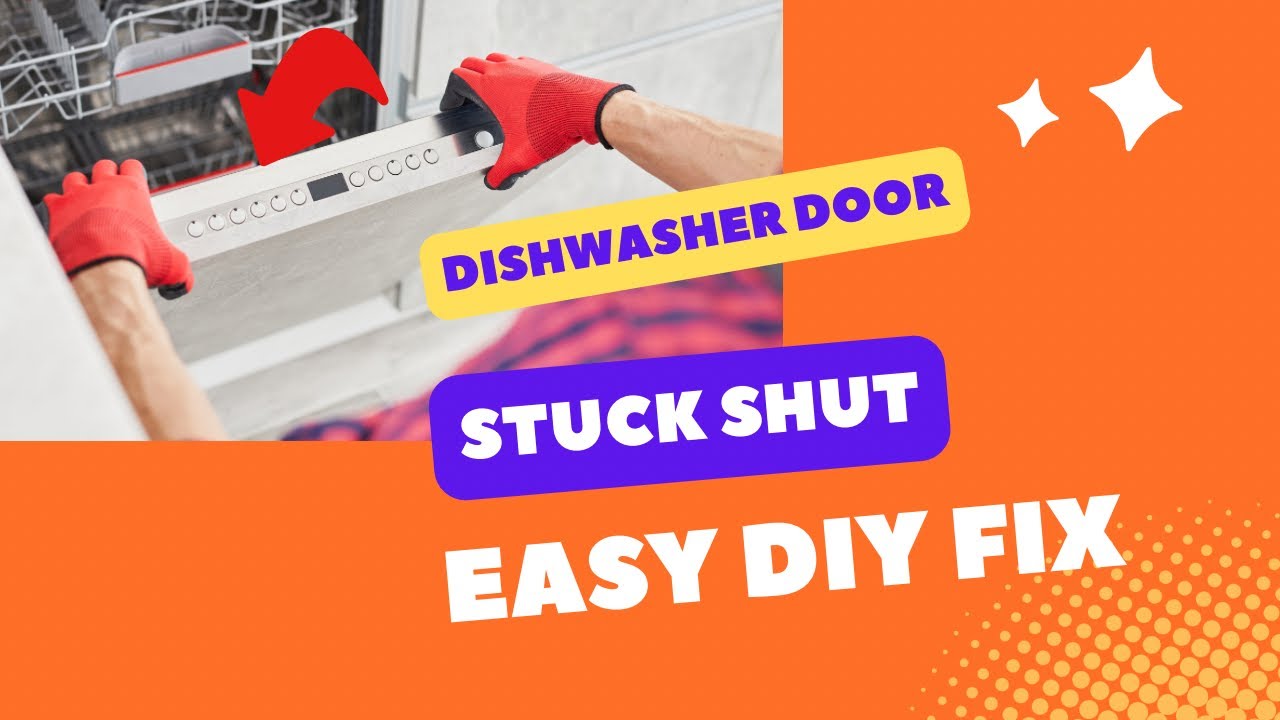 how to replace a dishwasher door lock