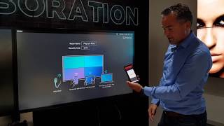 Polycom PANO in action with Samsung Touch Screen