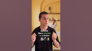 Stop Saying This in English! (Married With vs Married To)#english  #learnenglish  #comedy