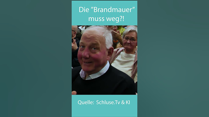Die "Brandmauer" fällt?!