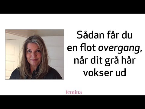 Video: Sådan bliver gråt hår blondt (med billeder)