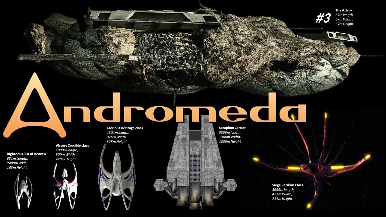 12 Biggest Spaceships from the Andromeda Series