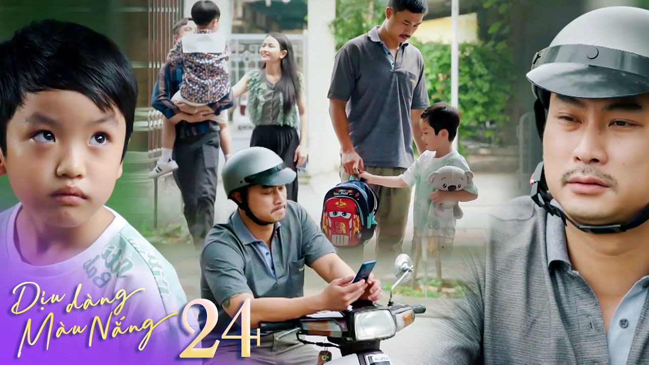 Dịu dàng màu nắng 24 | Bắc suy nghĩ về việc tái hợp với vợ sau khi thấy Khoai tủi thân lúc đi học