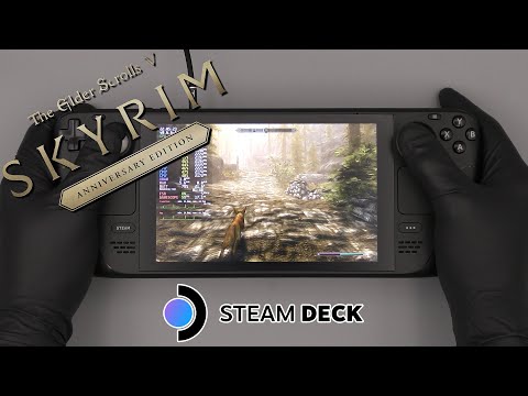 Steam Deck Gameplay | THE ELDER SCROLLS V: SKYRIM ANNIVERSARY EDITION | Steam OS | 4K FSR
