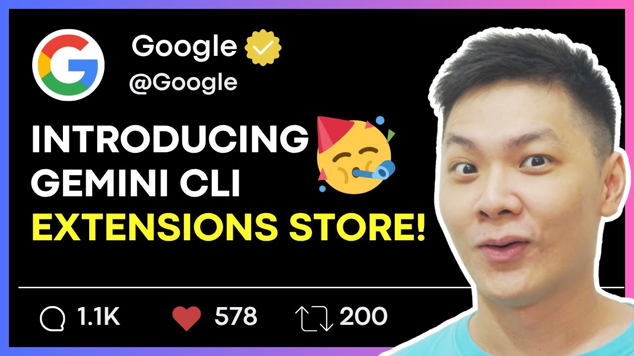 ОБНОВЛЕНИЕ Gemini CLI — это просто БЕЗУМИЕ! Новый магазин расширений изменил всё!