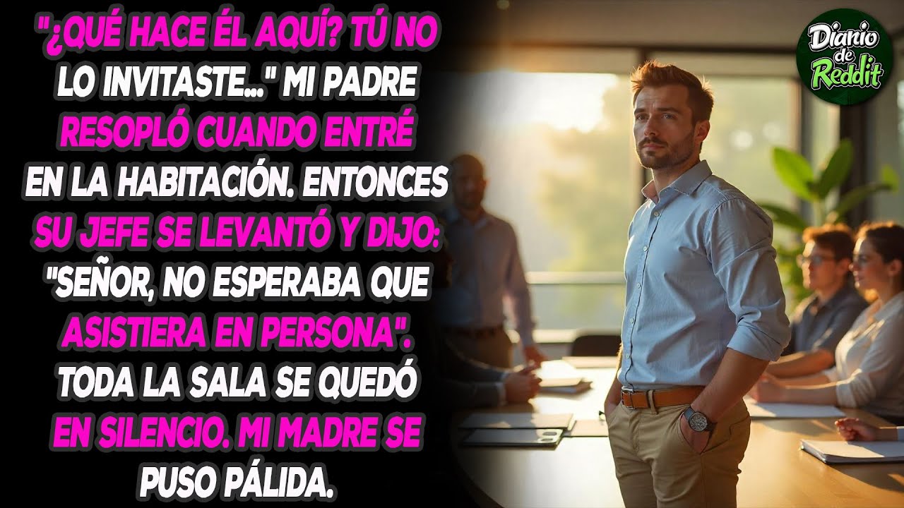 Mi padre me humilló en la fiesta de mi hermano, pero su jefe me llamó 