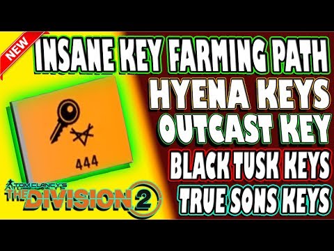 Video: Division 2 Hyena Key Steder - Hvor Du Kan Finne Fraksjoner Keys Som Outcasts Keys, True Sons Keys Og Hyenas Keys