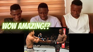 The Best of Israel Adesanya Shows Up on Fight Night edit | Reaction