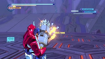 TRANSFORMERS: Devastation optimus prime vs shockwave und soundwave