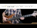 Black Sabbath - Children Of The Sea Bass Cover with Playalong Tabs in Video