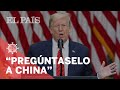 #CORONAVIRUS | TRUMP se enzarza con la periodista WEIJIA JIANG: "Pregúntaselo a CHINA"